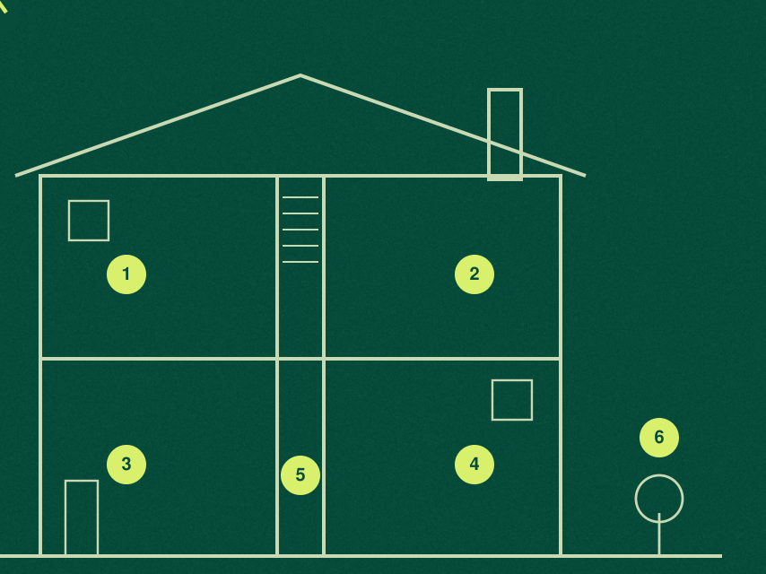 Illustrated home from the first-aid companion